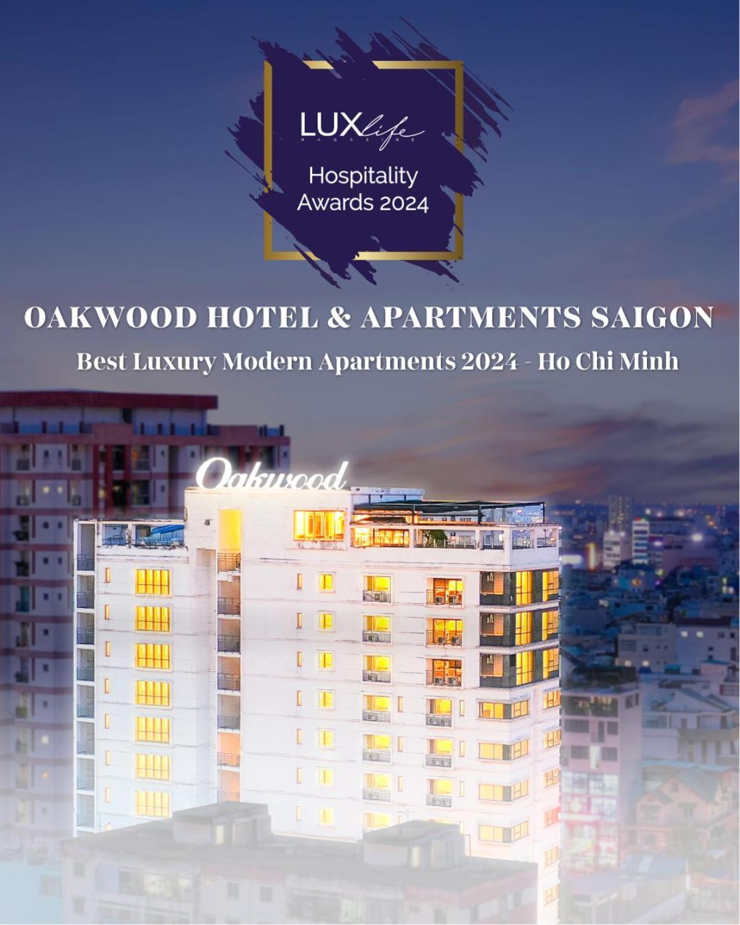 Oakwood Hotel & Apartments Saigon Ho Chi Minh-staden Exteriör bild